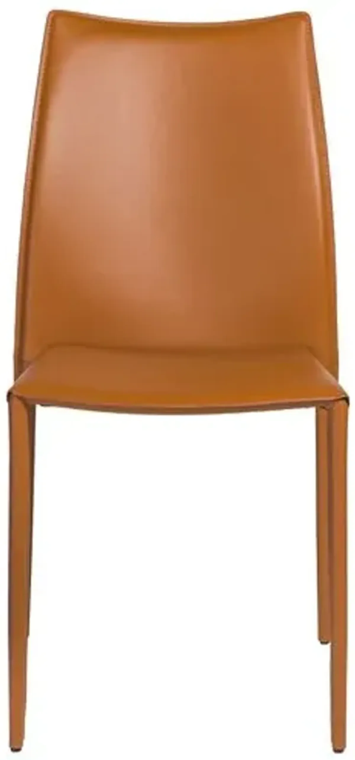 Set of 2 Calara Stacking Chairs - Brown