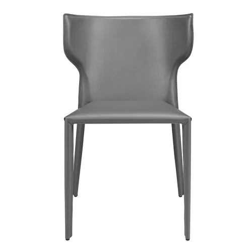 Set of 2 Elysium Stacking Chairs - Gray