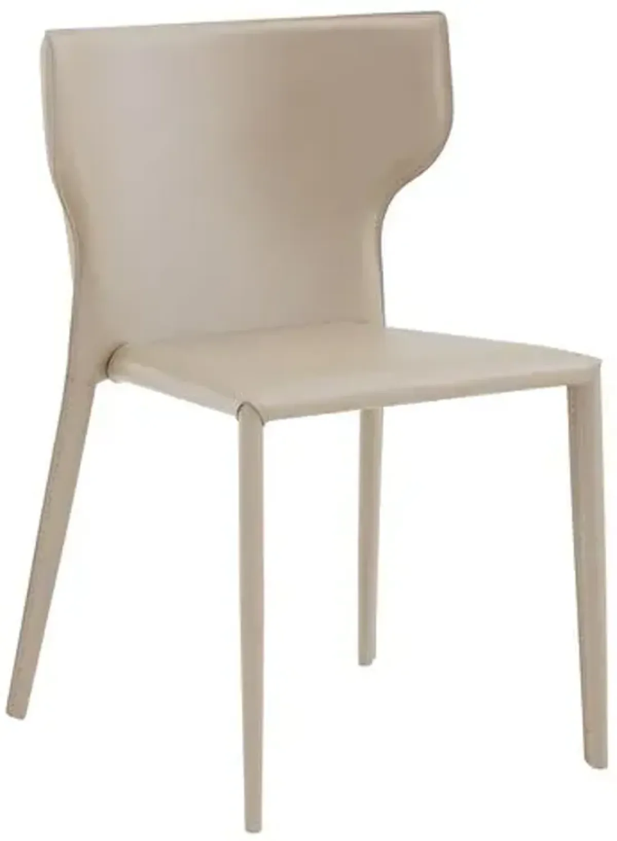 Set of 2 Elysium Stacking Chairs - Gray