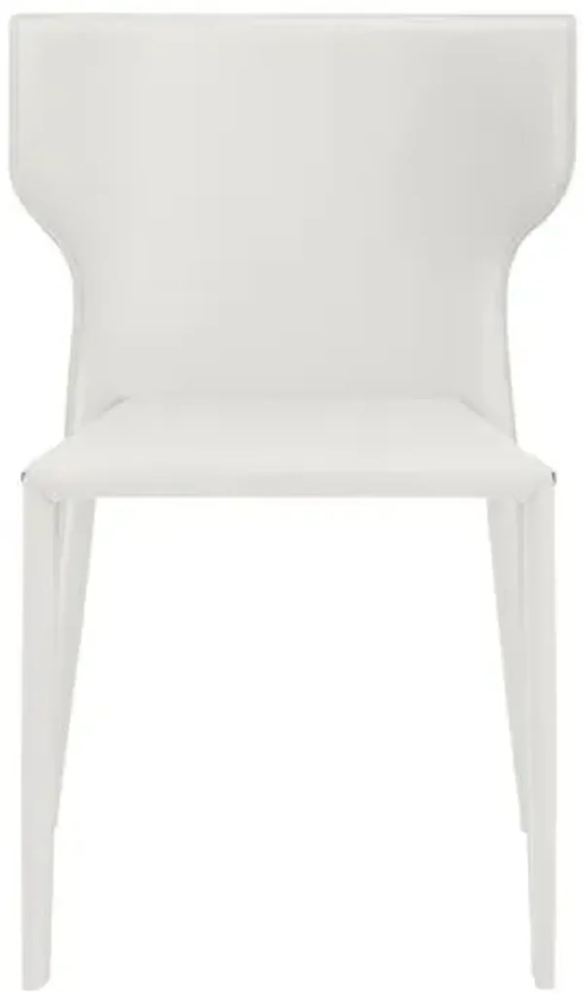 Set of 2 Elysium Stacking Chairs - White