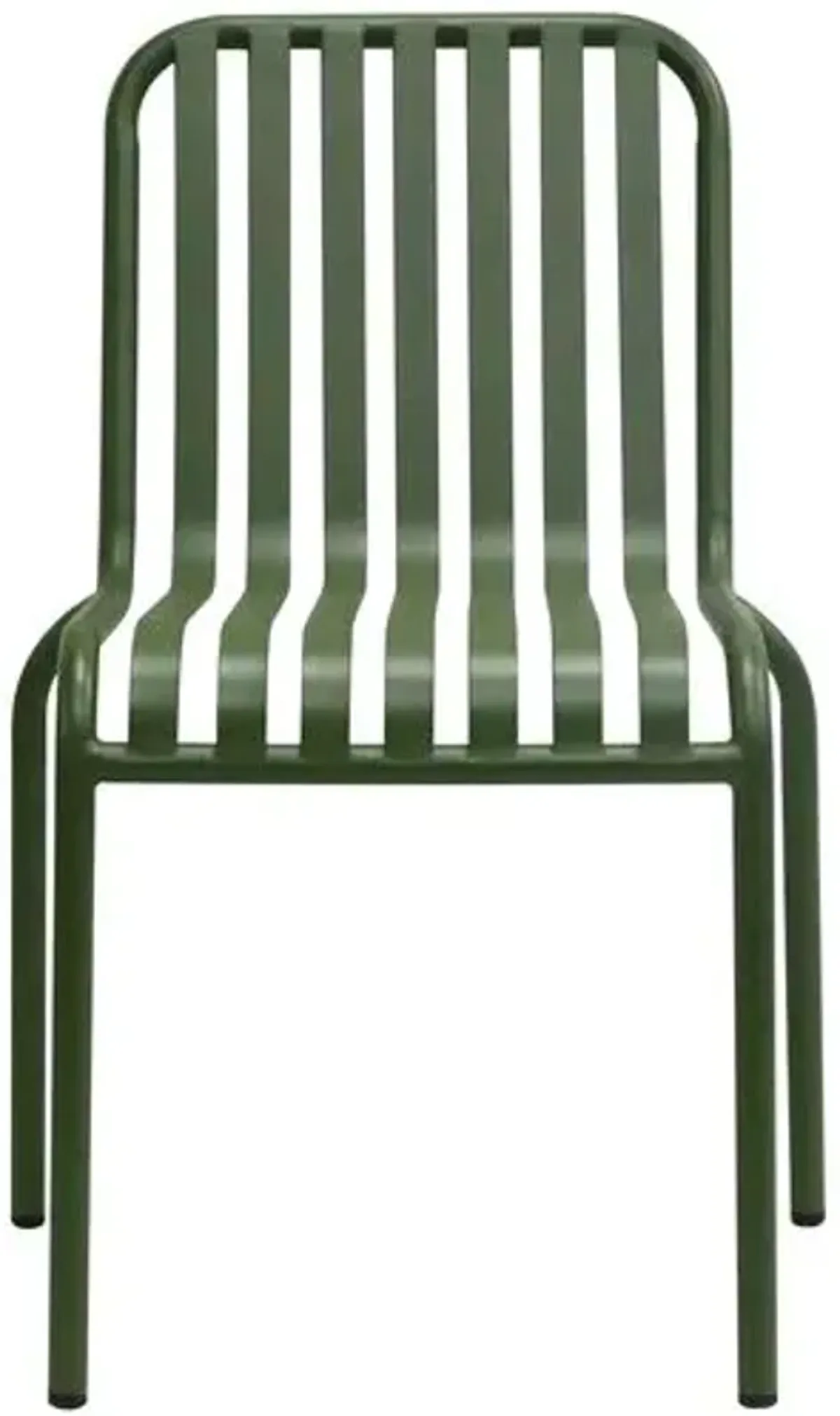 Set of 2 Arboria Outdoor Side Chairs - Green