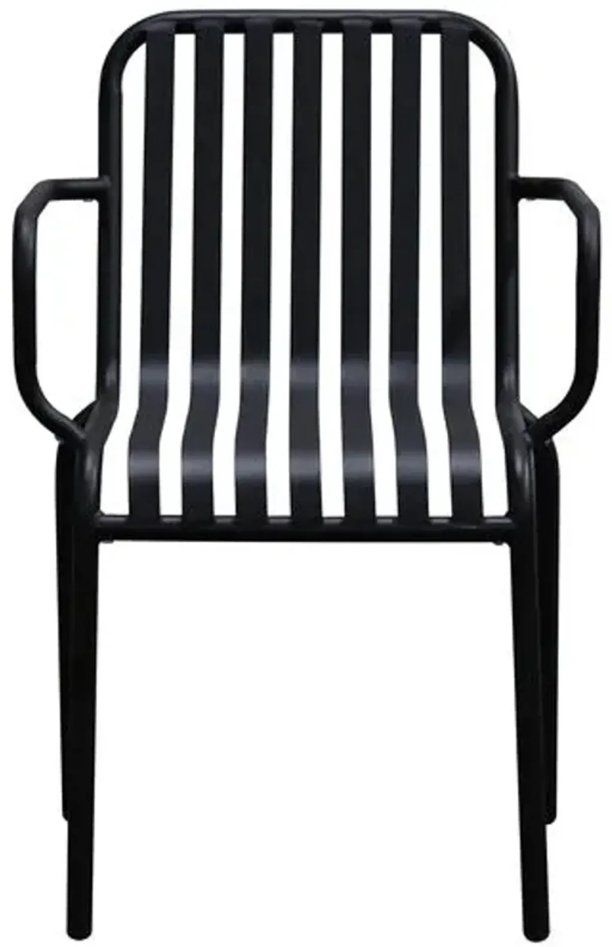 Set of 2 Arboria Outdoor Armchairs - Black