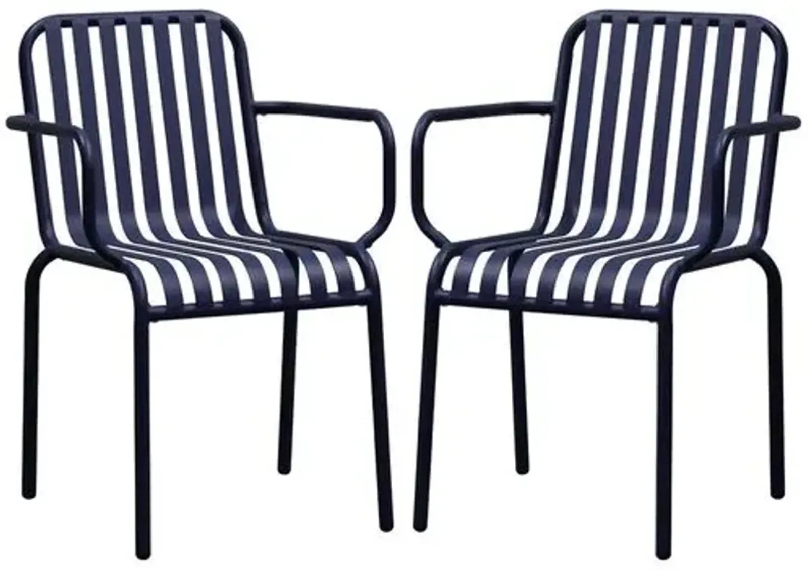 Set of 2 Arboria Outdoor Armchairs - Blue