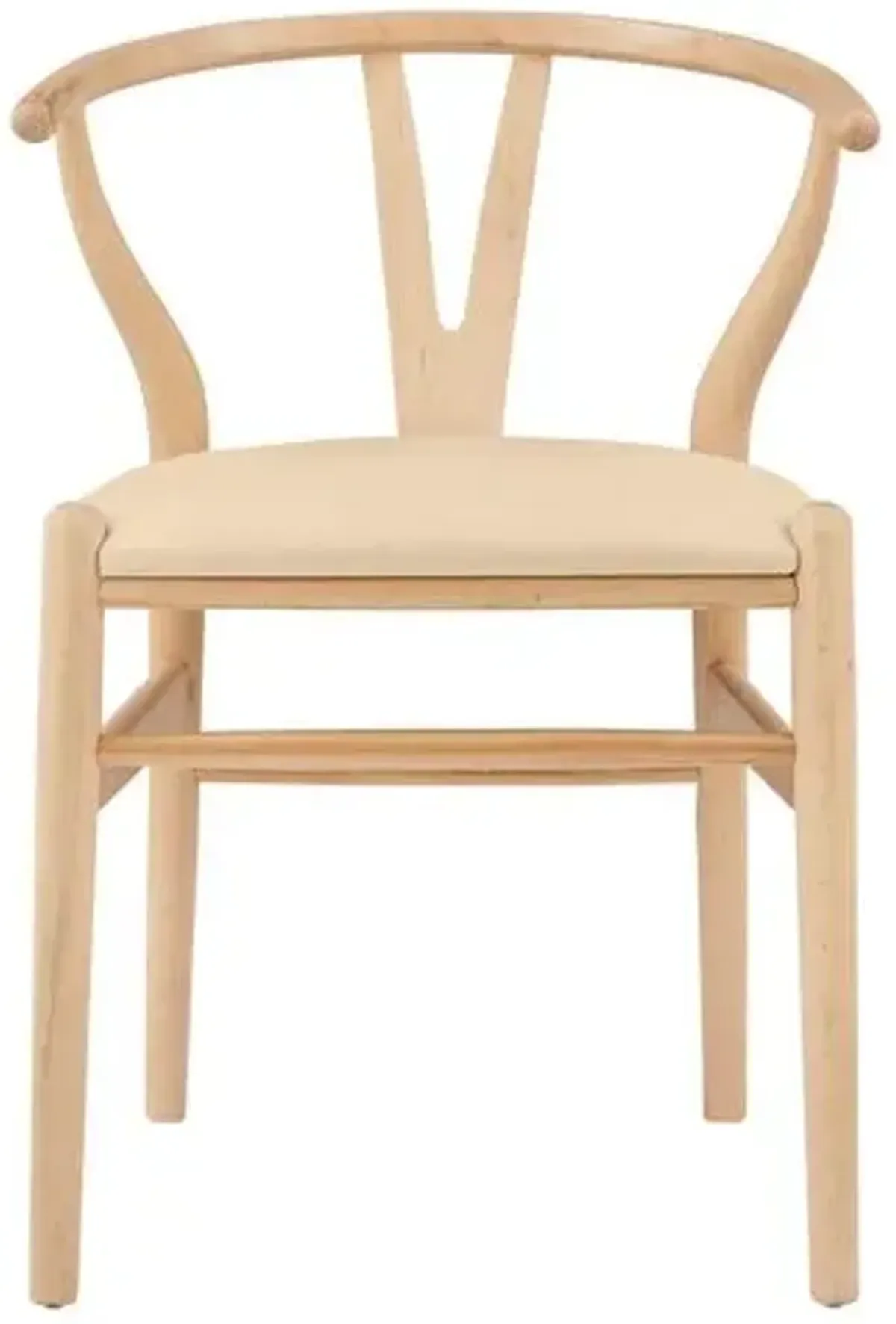 Set of 2 Rivello Side Chairs - Velvet - Beige