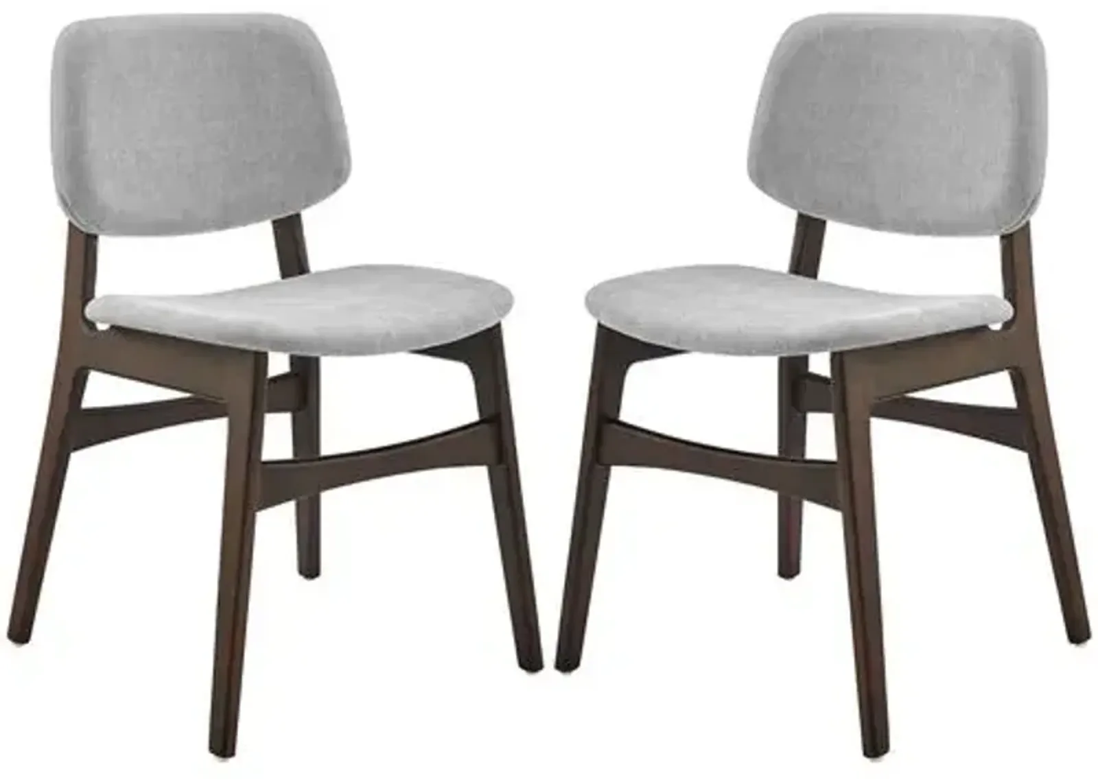 Set of 2 Valhara Side Chairs - Gray