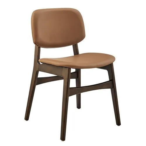 Set of 2 Valhara Side Chairs - Brown