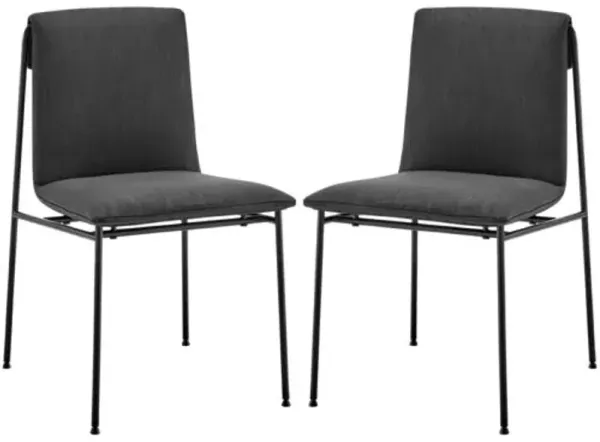 Set of 2 Nordholm Side Chairs - Gray