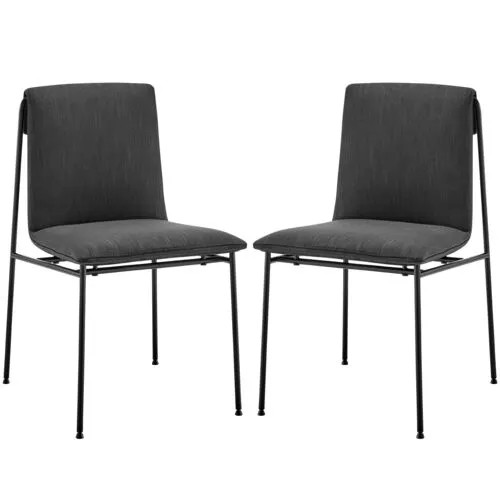 Set of 2 Nordholm Side Chairs - Gray