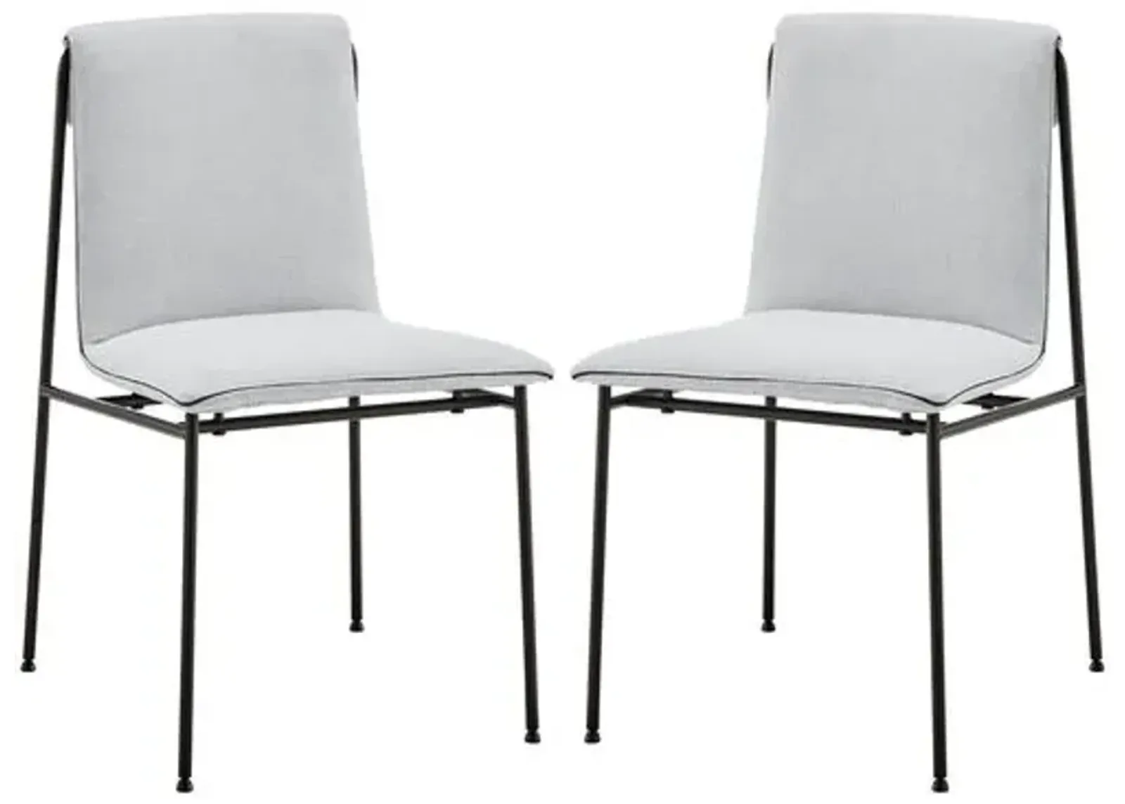 Set of 2 Nordholm Side Chairs - Gray