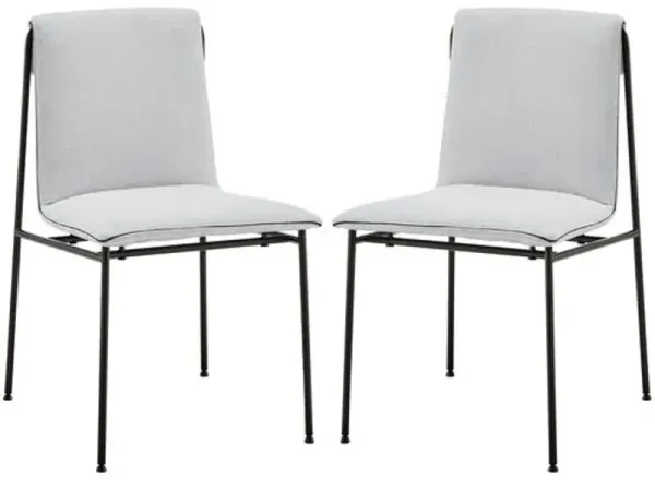 Set of 2 Nordholm Side Chairs - Gray