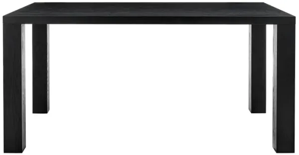 Duke 63" Rectangular Dining Table, Black