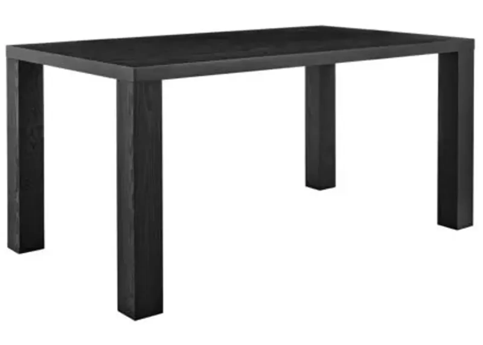 Duke 63" Rectangular Dining Table - Black