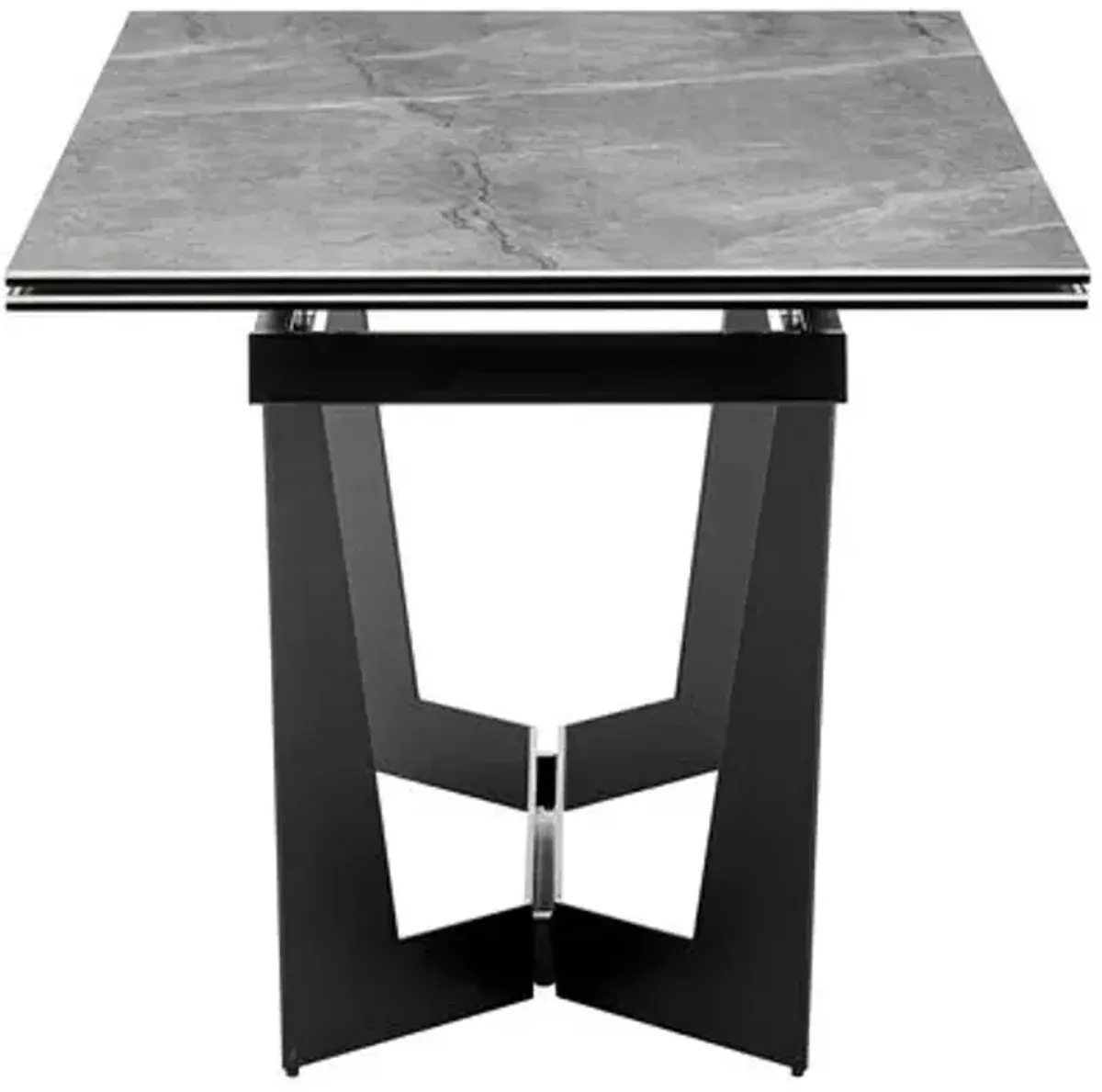 Verano 95" Extension Dining Table - Gray Ceramic