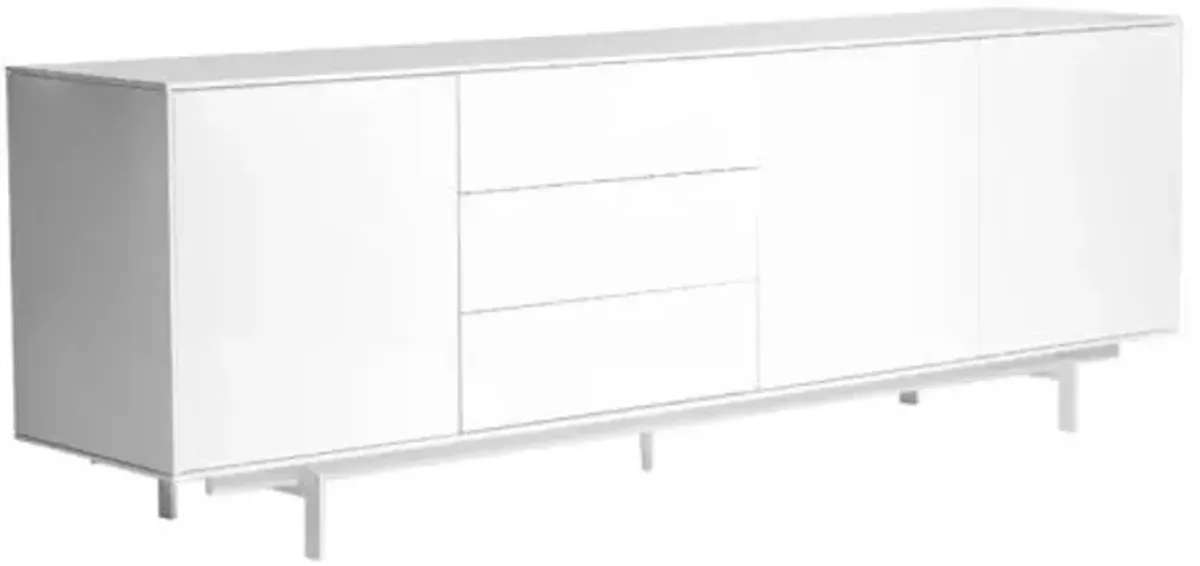 Albion 84" Sideboard - White