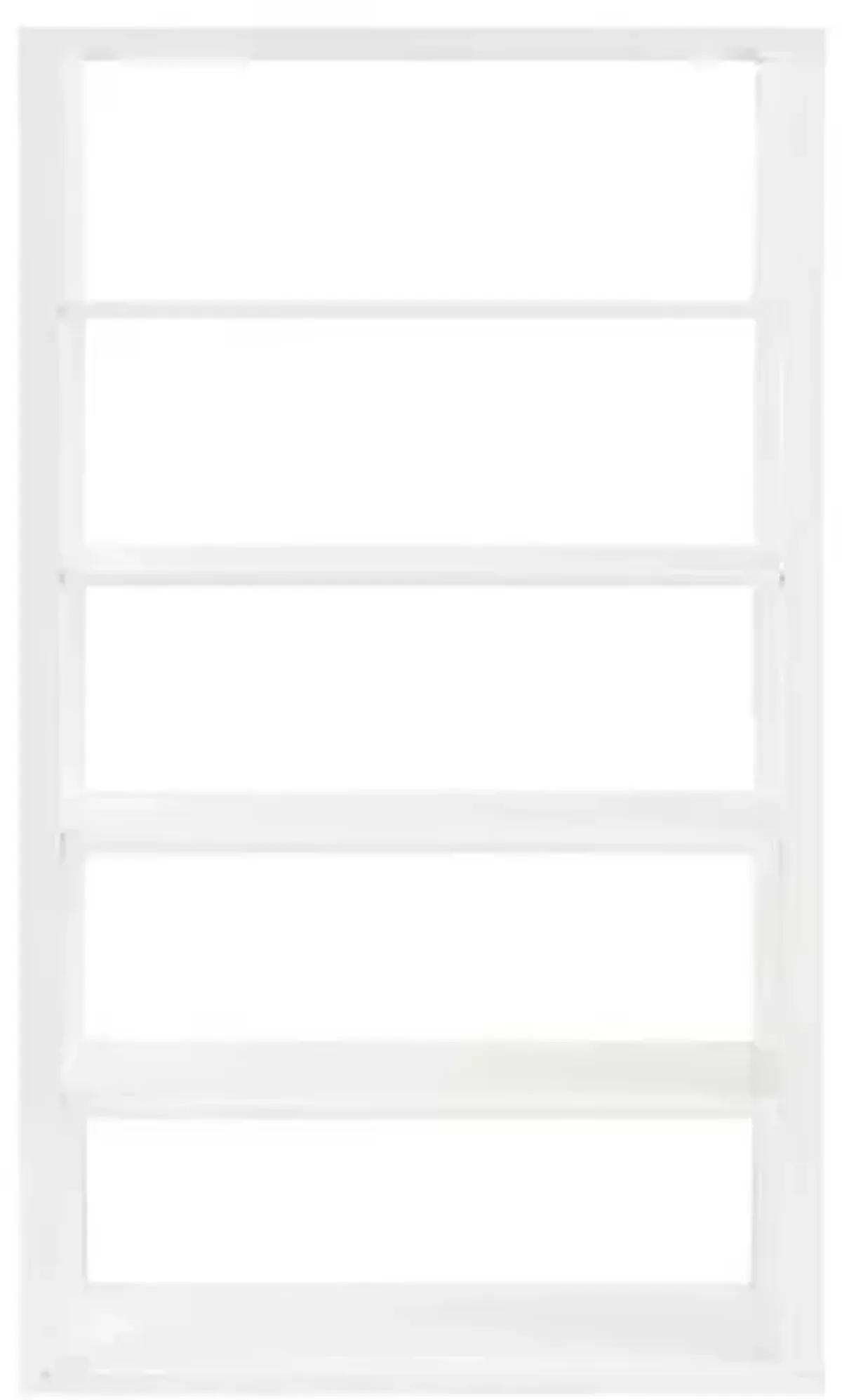 Lumiera 40" Shelving Unit - White