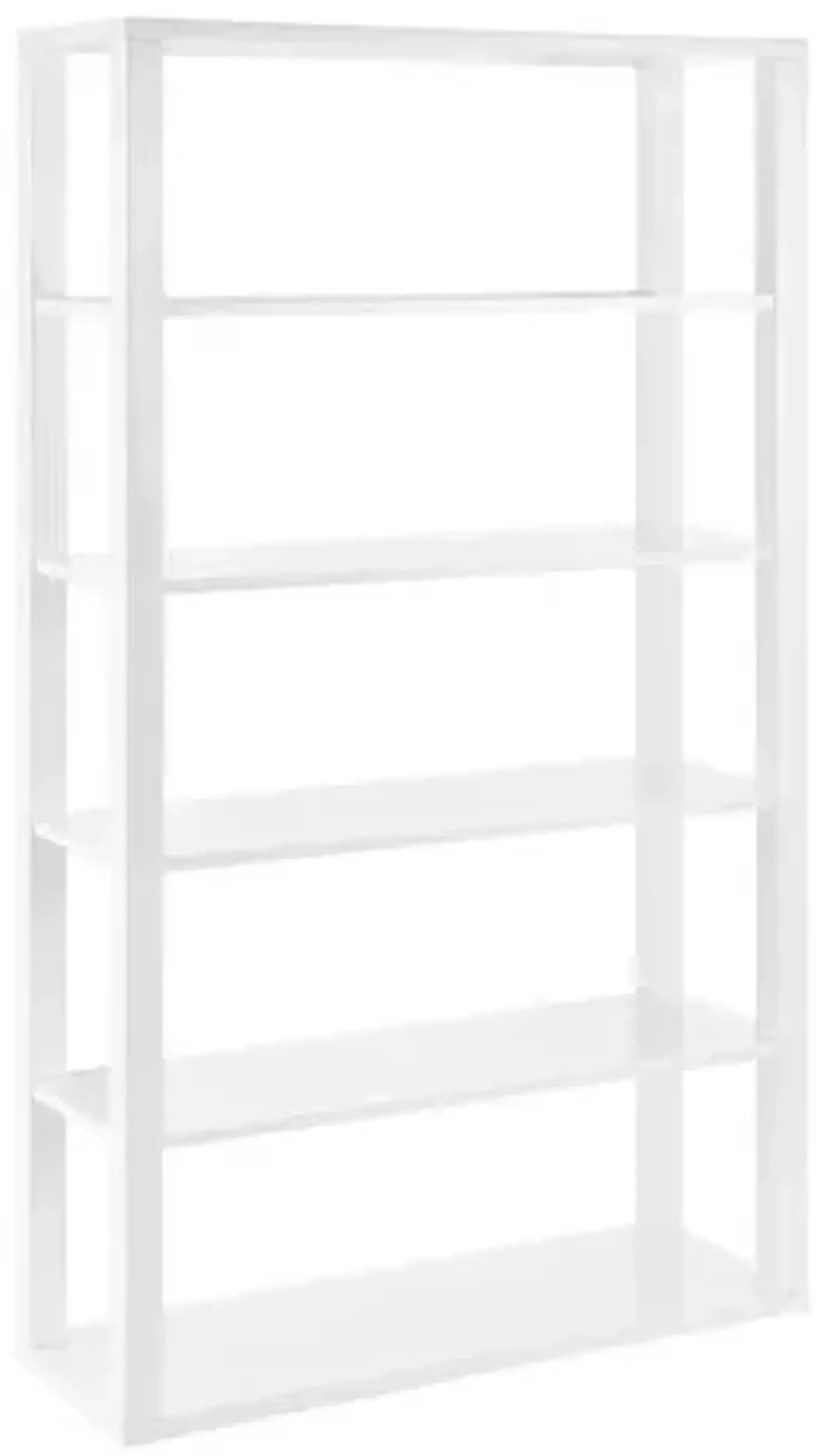 Lumiera 40" Shelving Unit - White