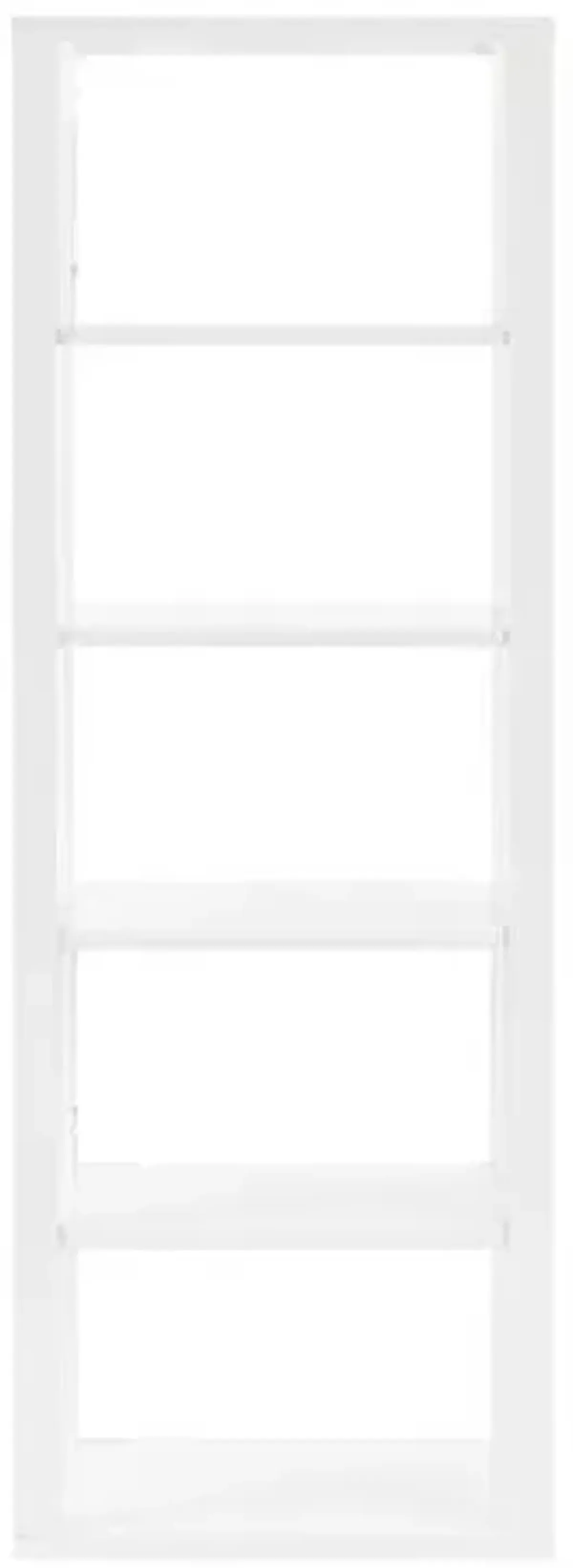 Lumiera 24" Shelving Unit - High Gloss White