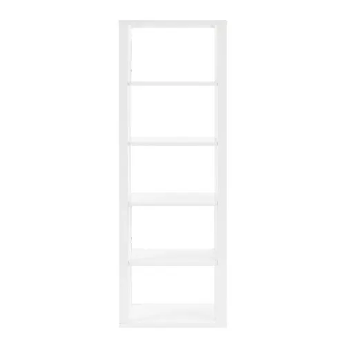 Lumiera 24" Shelving Unit - High Gloss White