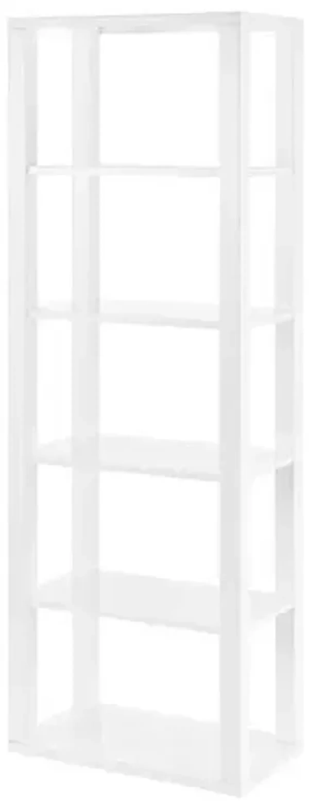 Lumiera 24" Shelving Unit - High Gloss White