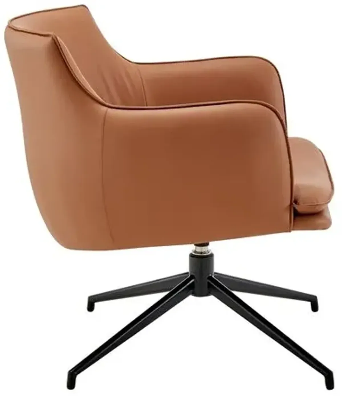 Varekai Swivel Lounge Chair - Brown