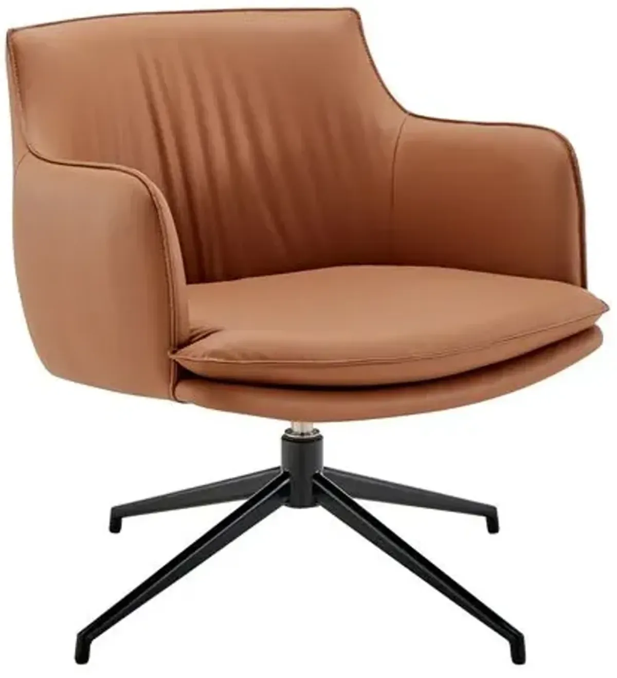 Varekai Swivel Lounge Chair - Brown