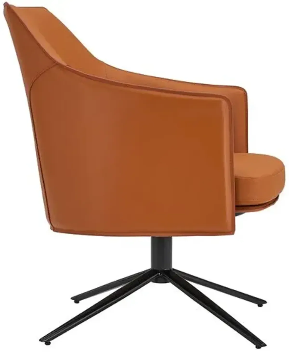 Hygge Twist Lounge Chair - Brown