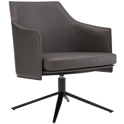 Hygge Twist Lounge Chair - Gray