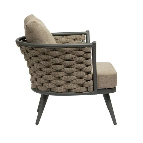 Fjara Indoor/Outdoor Lounge Chair - Beige