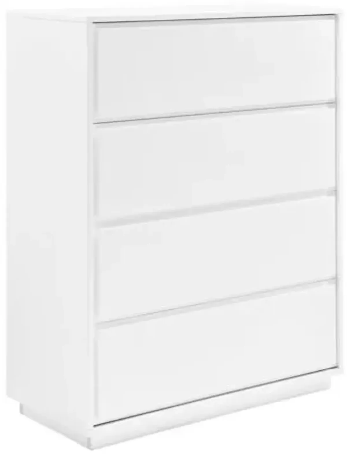 Lumiera Storage Chest - High Gloss White