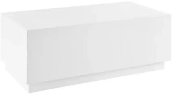 Lumiera 48" Coffee Table - White