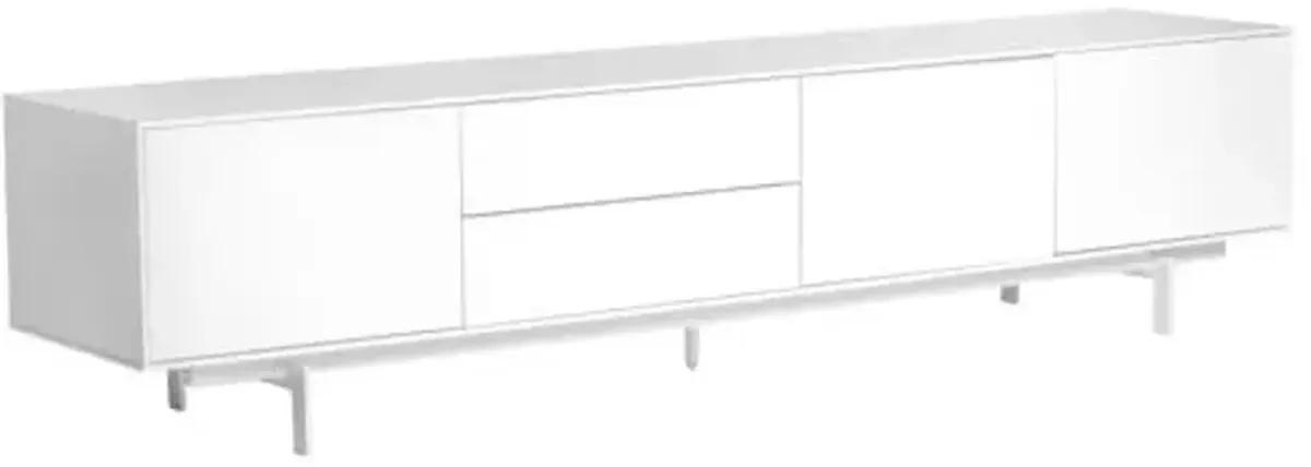 Albion 82" Media Stand - White