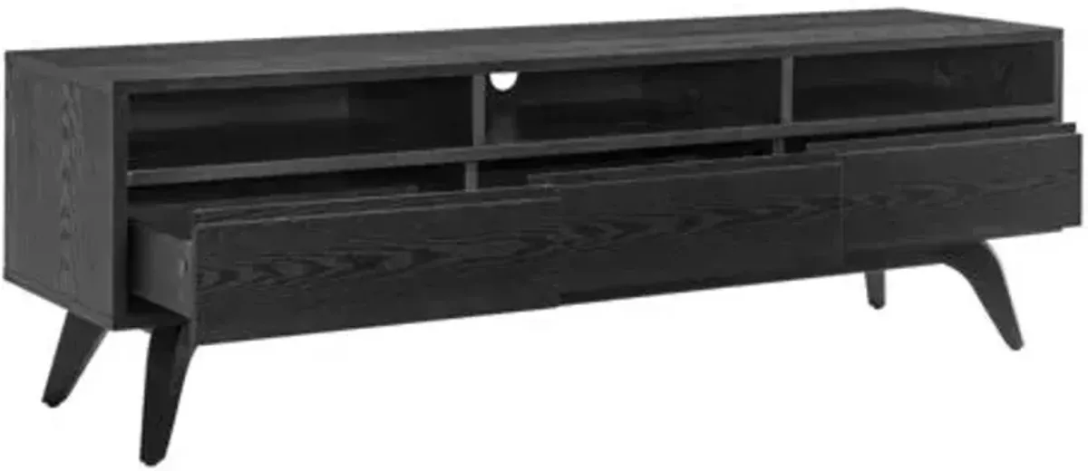 Ashbury Media Stand - Black