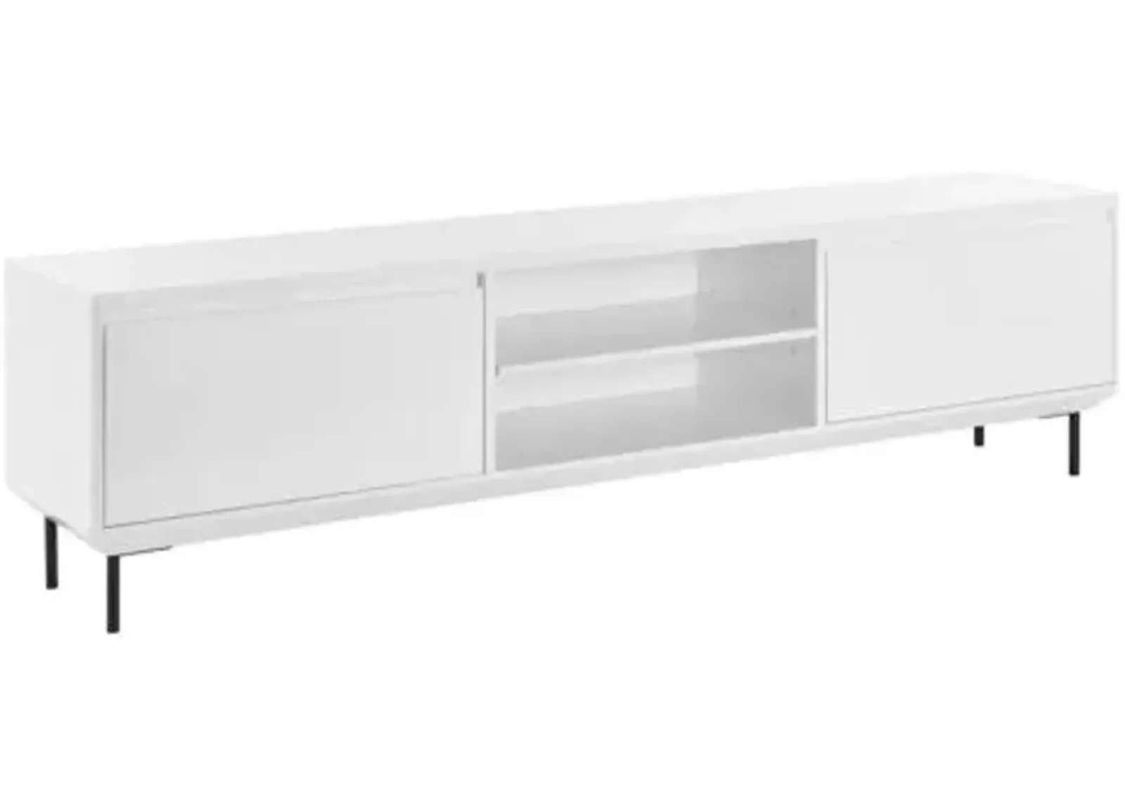 Edmond 79" Media Stand - White