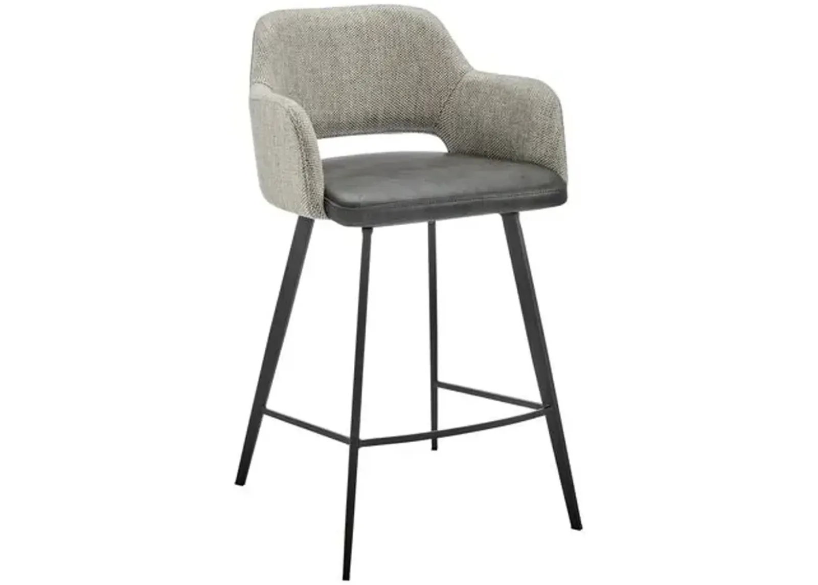 Vintara Leatherette Swivel Counter Stool