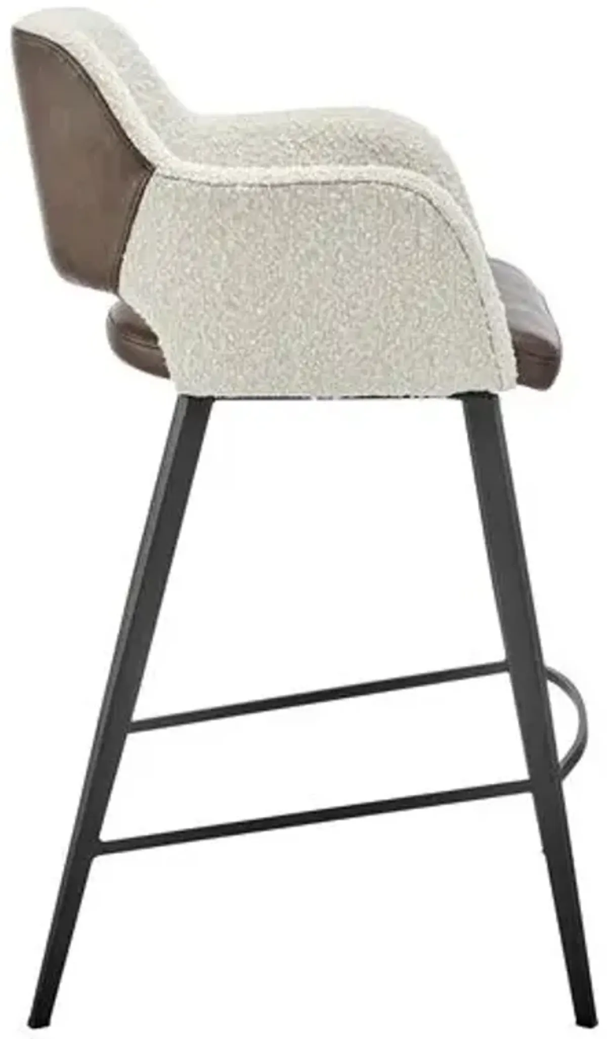 Vintara Leatherette Swivel Counter Stool