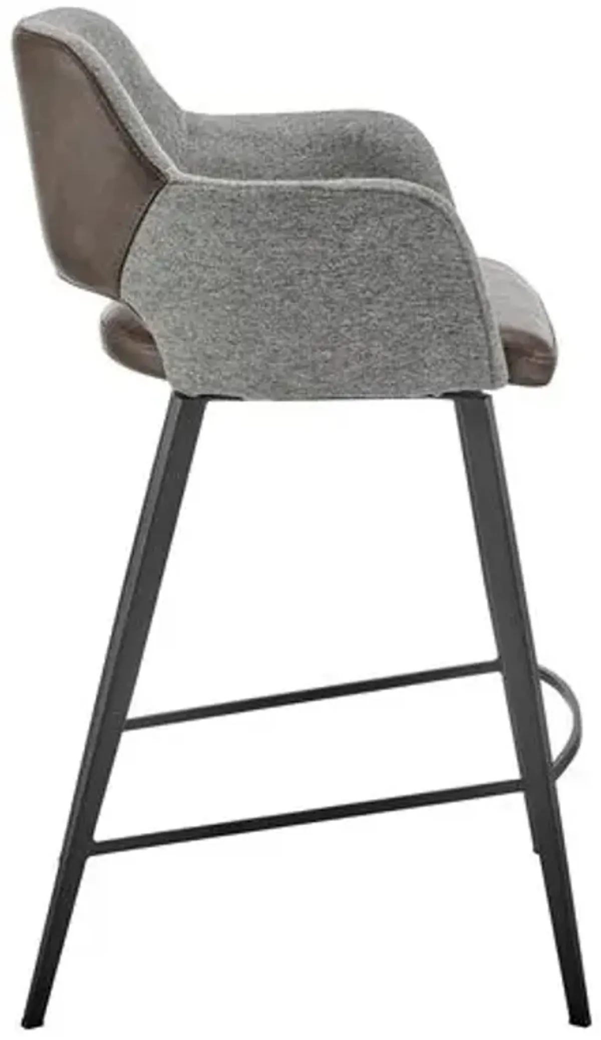 Vintara Leatherette Swivel Counter Stool