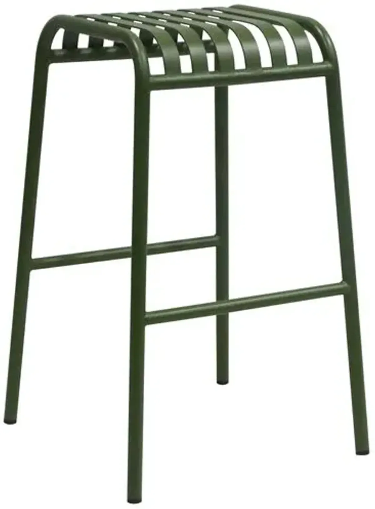 Set of 2 Arboria Outdoor Barstools - Green