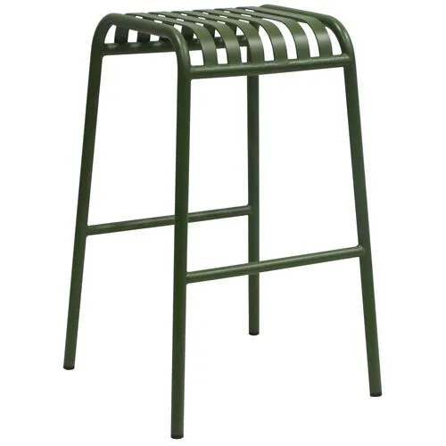 Set of 2 Arboria Outdoor Barstools - Green