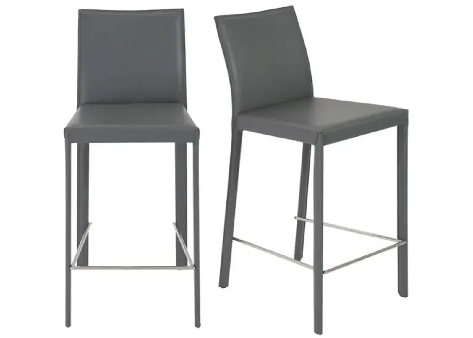 Set of 2 Sedona Counter Stools - Gray