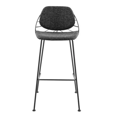 Set of 2 Florine Barstools - Black