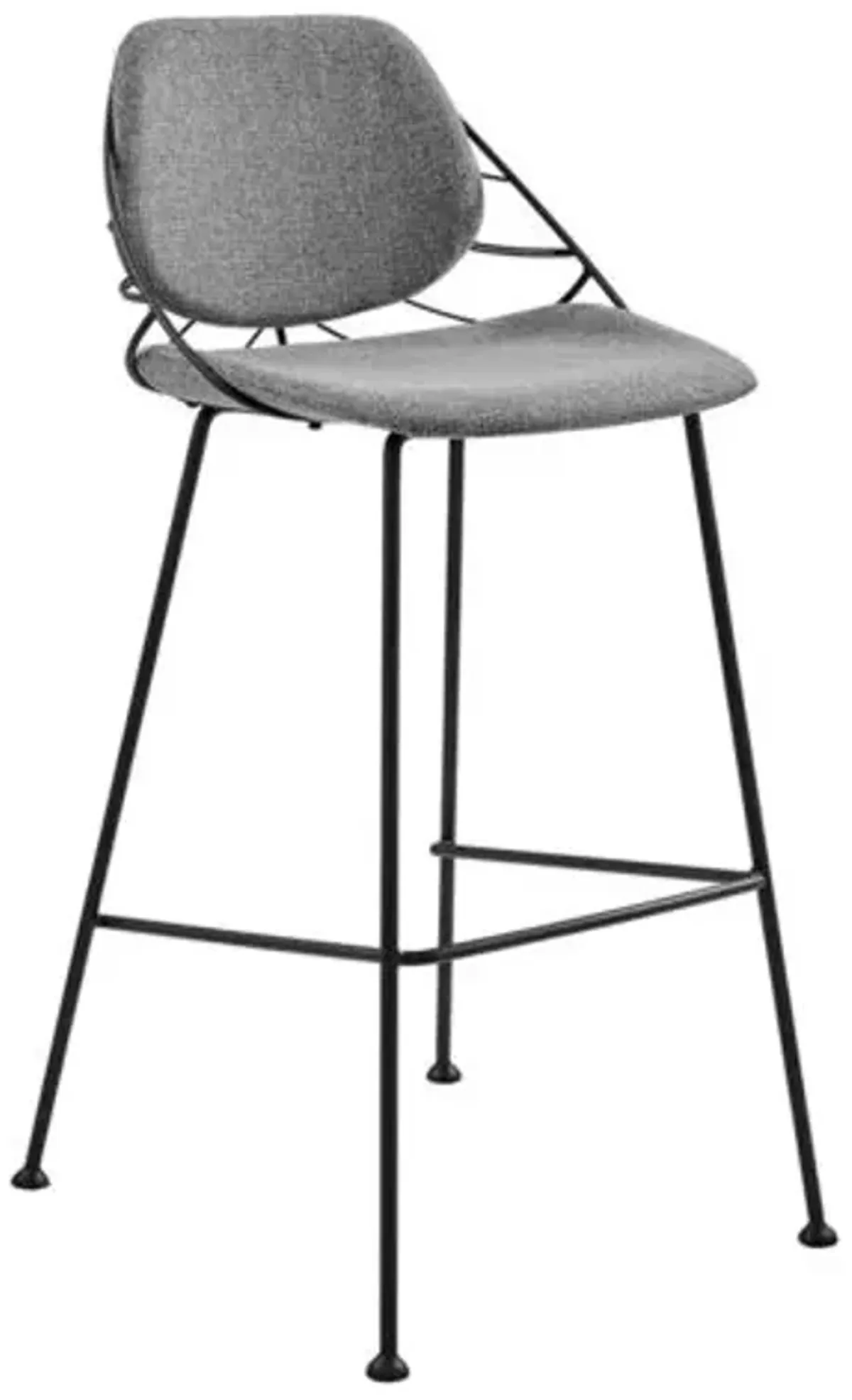 Set of 2 Florine Barstools - Gray