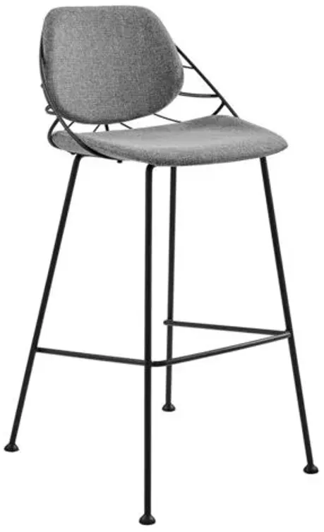 Set of 2 Florine Barstools - Gray