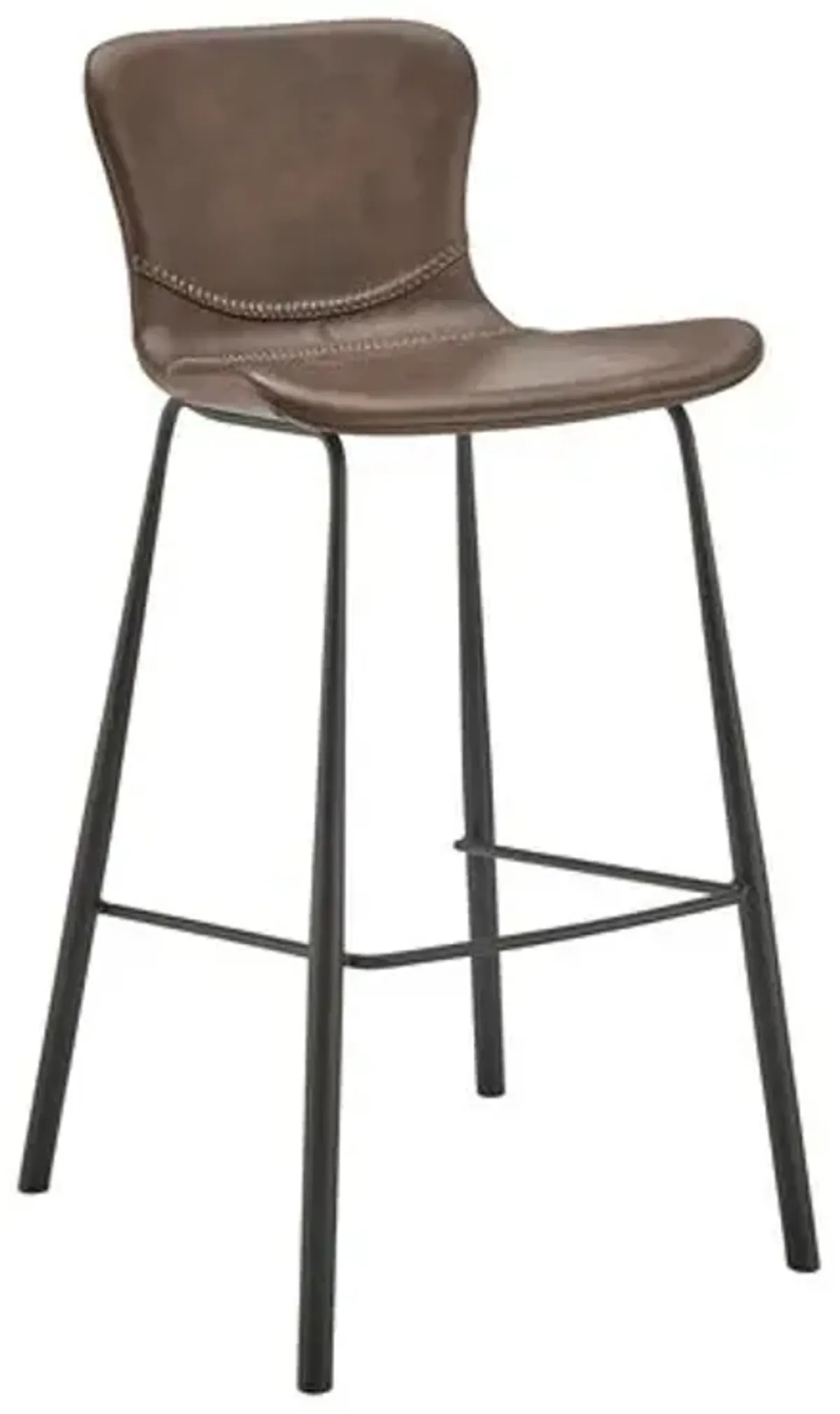 Set of 2 Harmonique Barstools - Brown