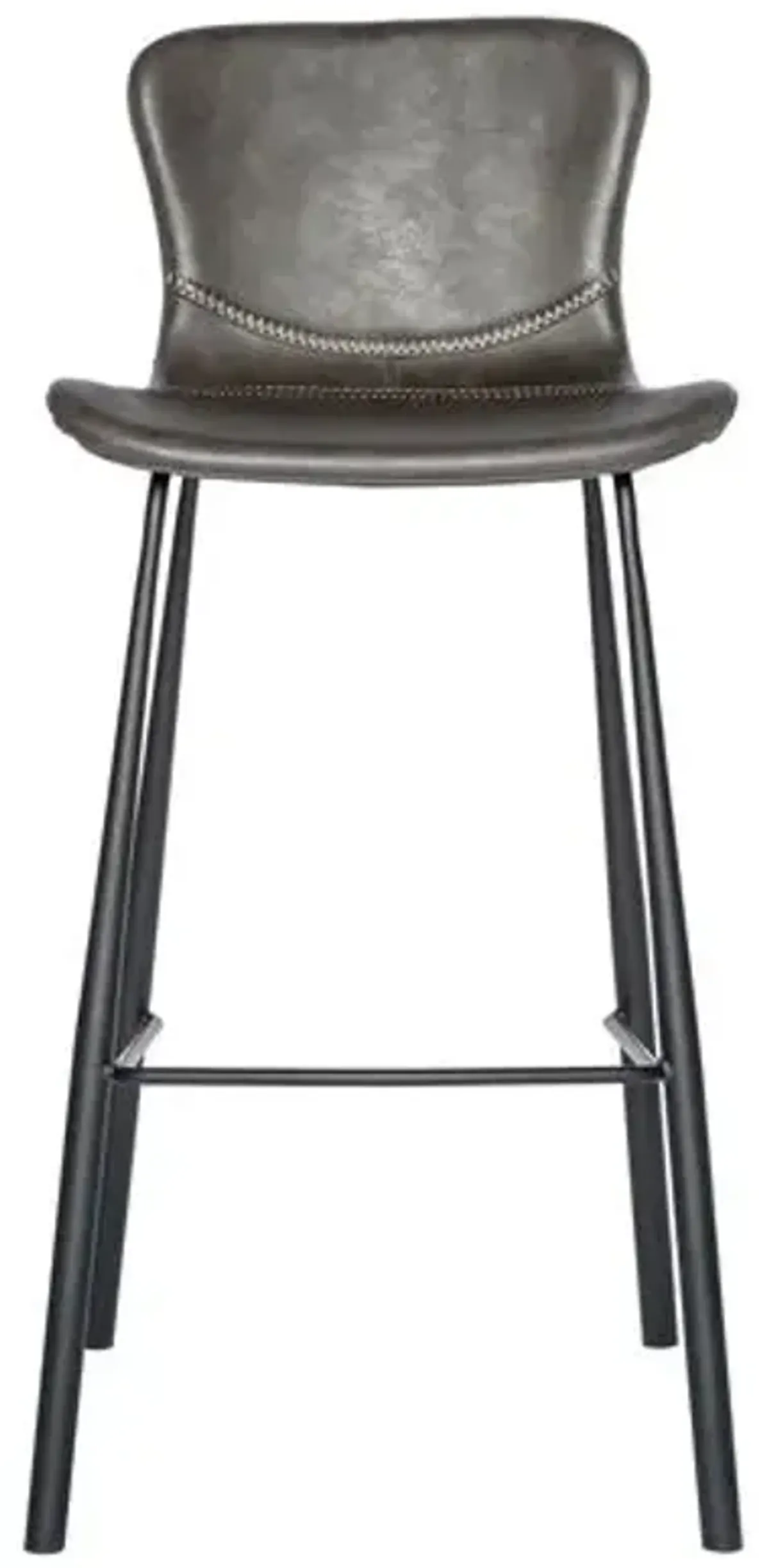 Set of 2 Harmonique Barstools - Gray