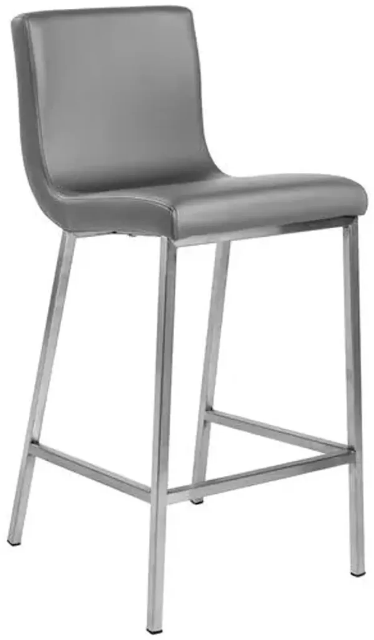 Set of 2 Vesta Counter Stools - Gray