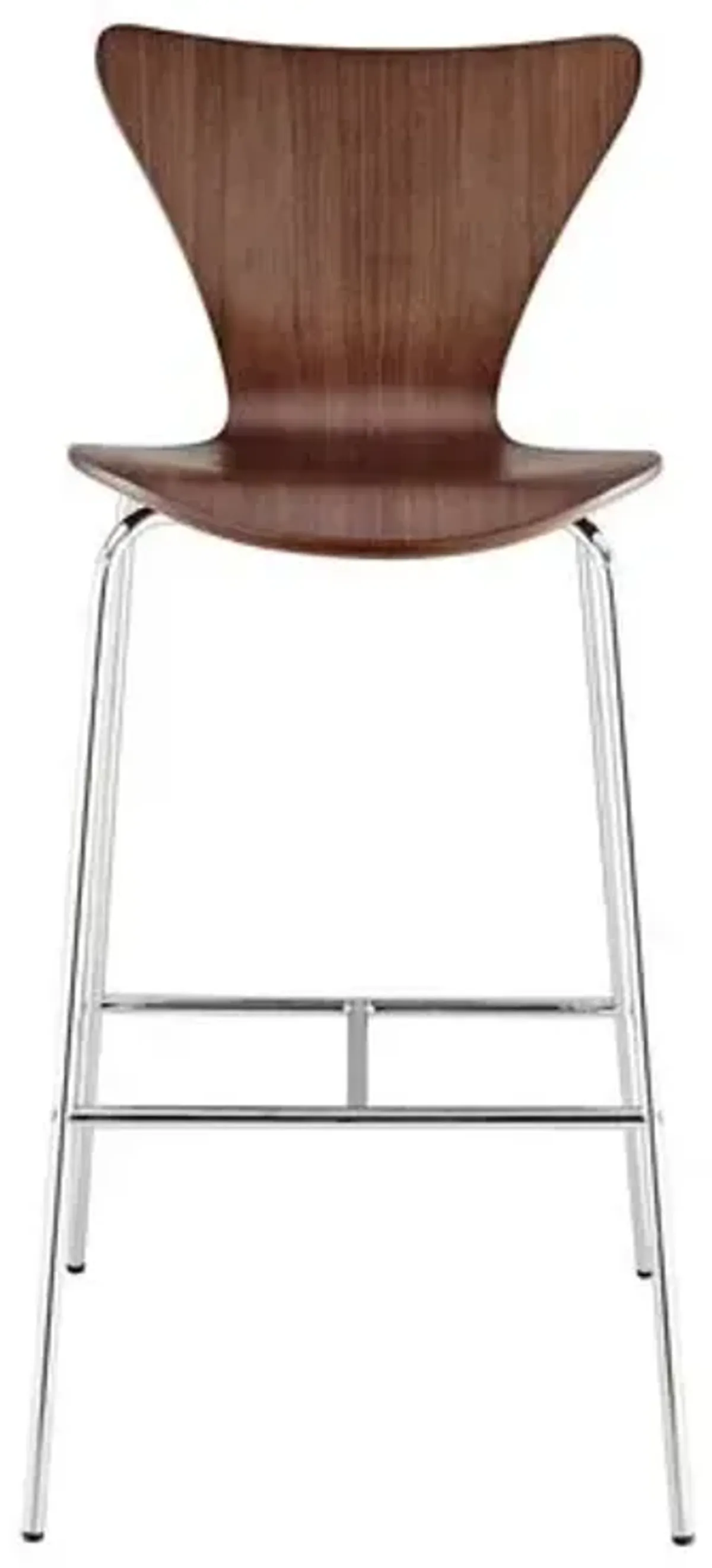 Set of 4 Veneura Barstools - Brown