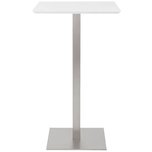 Ivoria 24" Bar Table - White