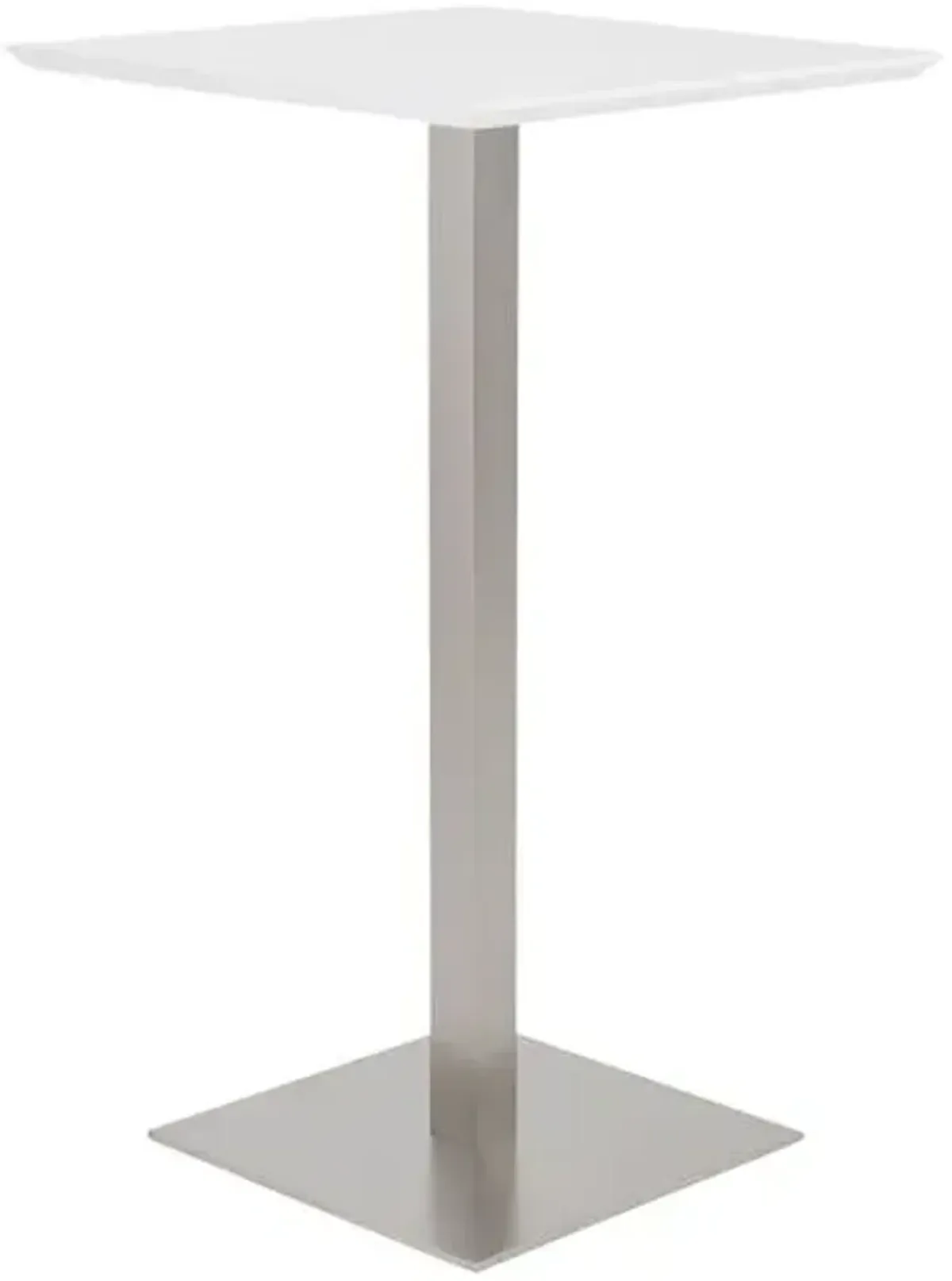 Ivoria 24" Bar Table - White