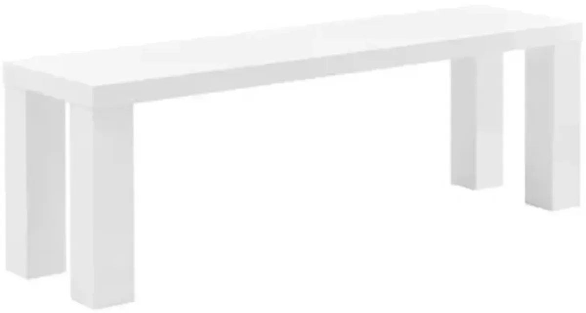 Harmonia Bench - White