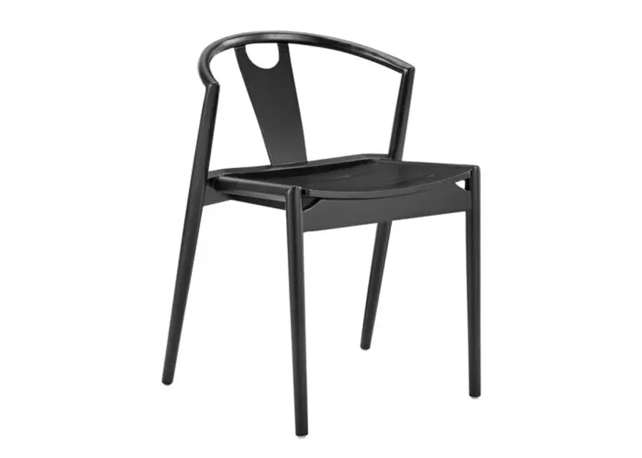 Ashbend Side Chair - Black